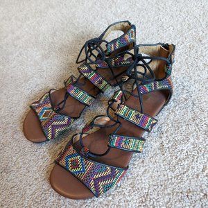Mudd Strappy Sandal Size 8